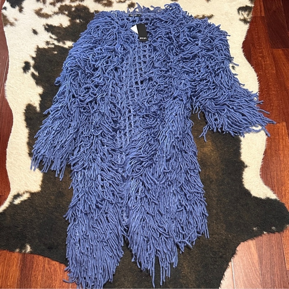 Nasty Gal shaggy cardigan - Picture 6 of 11